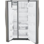 GE 33-Inch, 23 Cu. Ft. Side-By-Side Refrigerator With Water And Ice Dispensing System - GSS23GMPES