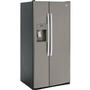 GE 33-Inch, 23 Cu. Ft. Side-By-Side Refrigerator With Water And Ice Dispensing System - GSS23GMPES