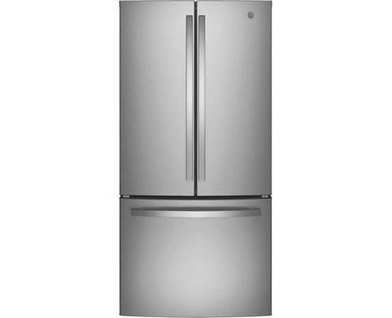 GE 33-Inch, 18.6 Cu. Ft. Counter-Depth French-Door Refrigerator - GWE19JYLFS