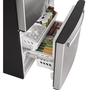 GE 33-Inch, 18.6 Cu. Ft. Counter-Depth French-Door Refrigerator - GWE19JYLFS