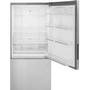 GE 32-Inch, 17.7 Cu.Ft. Counter-Depth Bottom Freezer Refrigerator With Led Lighting - GBE17HYRFS