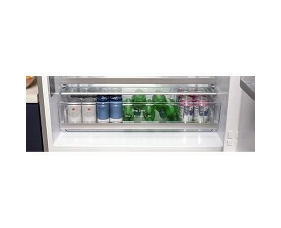 GE 32-Inch, 17.7 Cu.Ft. Counter-Depth Bottom Freezer Refrigerator With Led Lighting - GBE17HYRFS