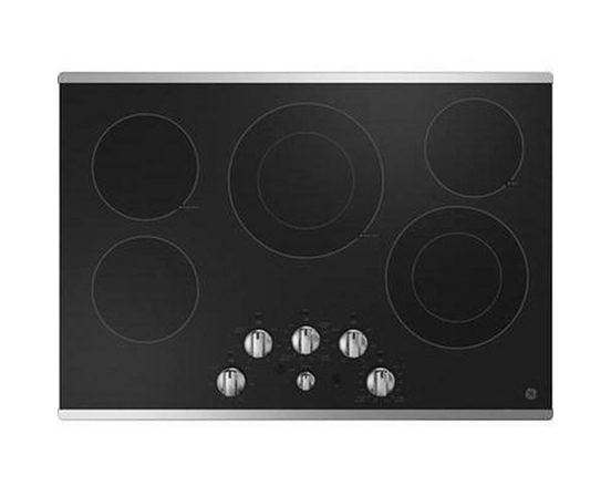 GE 30-Inch Built-In Electric Cooktop - JEP5030STSS