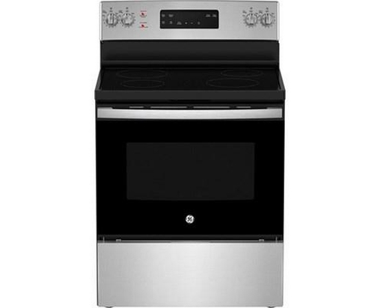 GE 30-Inch Freestanding Electric Range - JCBS630SVSS