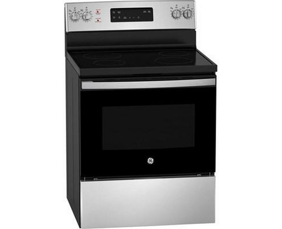 GE 30-Inch Freestanding Electric Range - JCBS630SVSS