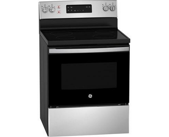 GE 30-Inch Freestanding Electric Range With Self-Clean - JCB630SVSS
