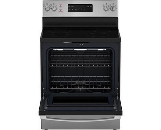 GE 30-Inch Freestanding Electric Range With Self-Clean - JCB630SVSS