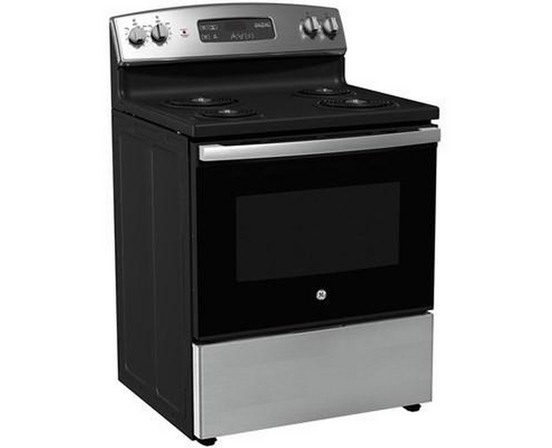 GE 30-Inch Freestanding Electric Range - JCBS350SVSS