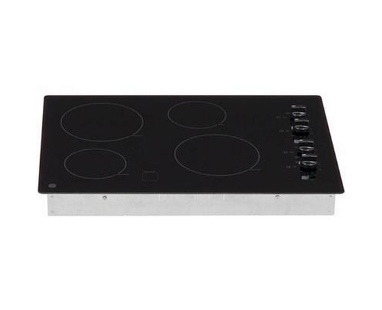 GE 30-Inch Built-In Electric Cooktop - JP3030DWBB