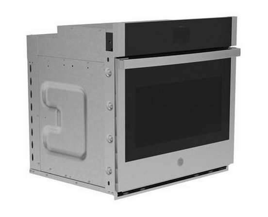 GE 30-Inch, 5.0 Cu. Ft. Built-In Single Wall Oven With True European Convection - JTS5000SVSS