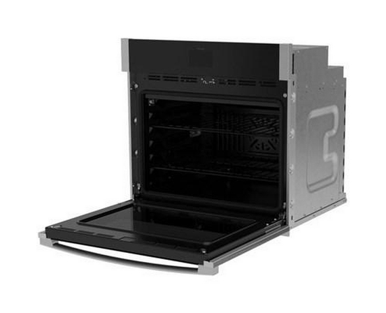 GE 30-Inch, 5.0 Cu. Ft. Built-In Single Wall Oven With True European Convection - JTS5000SVSS