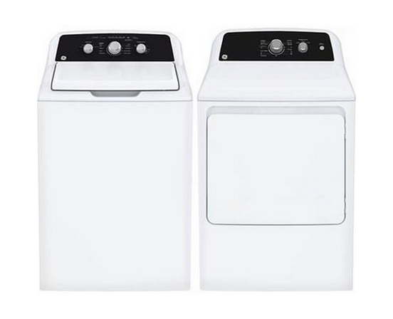 GE Top Load Washer With Agitator - GTW334BMRWS