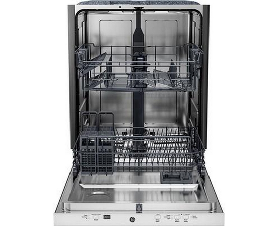 GE Top Control Dishwasher With Auto Open Dry - GBT500SGVWW