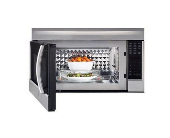 GE Profile 30-Inch, 1.8 Cu. Ft. Over-The-Range Microwave Oven With Convection Technology - PVM1899SJC