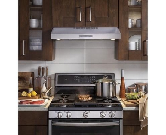 GE Profile 30-Inch Under Cabinet Range Hood With 4 Speeds - PVX7300SJSSC