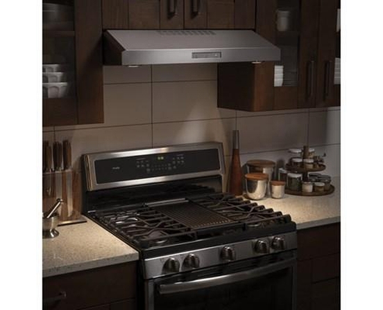 GE Profile 30-Inch Under Cabinet Range Hood With 4 Speeds - PVX7300SJSSC